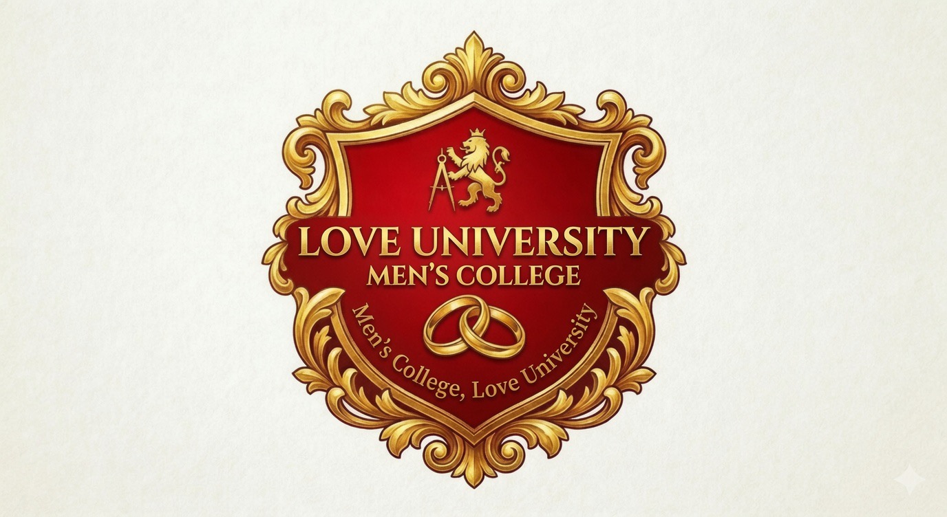 Love University · Men’s College crest