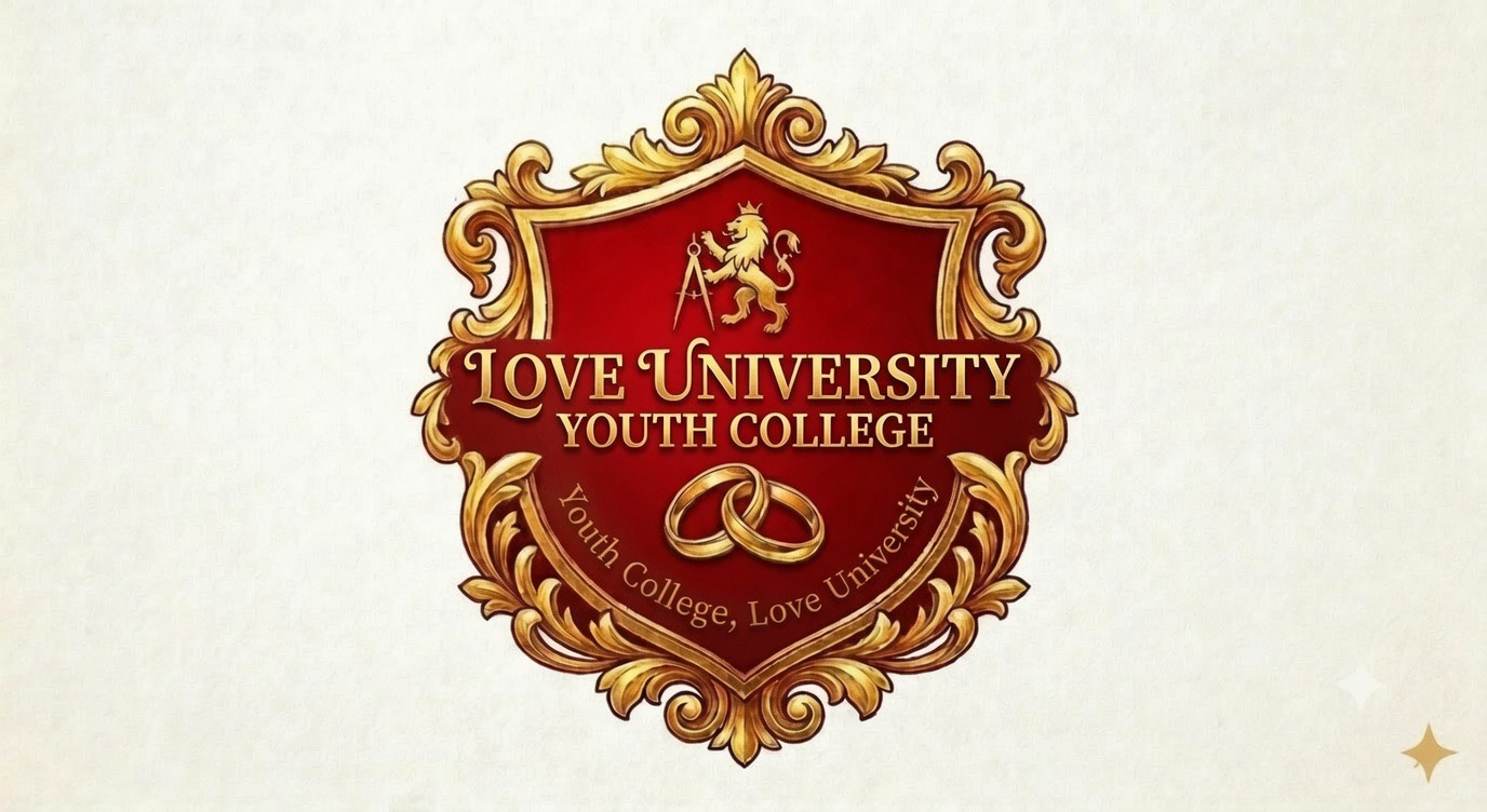 Love University · Youth College crest